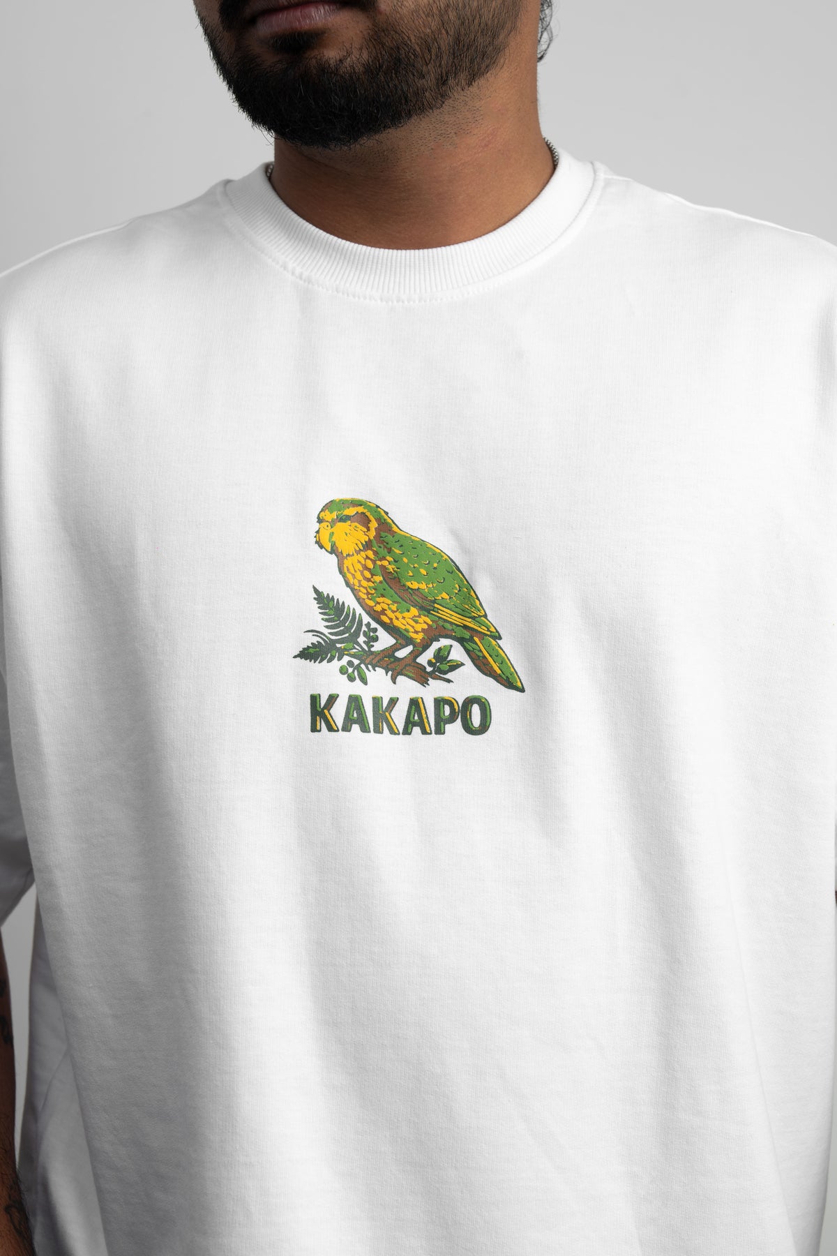 KAKAPO Oversized Graphic Printed