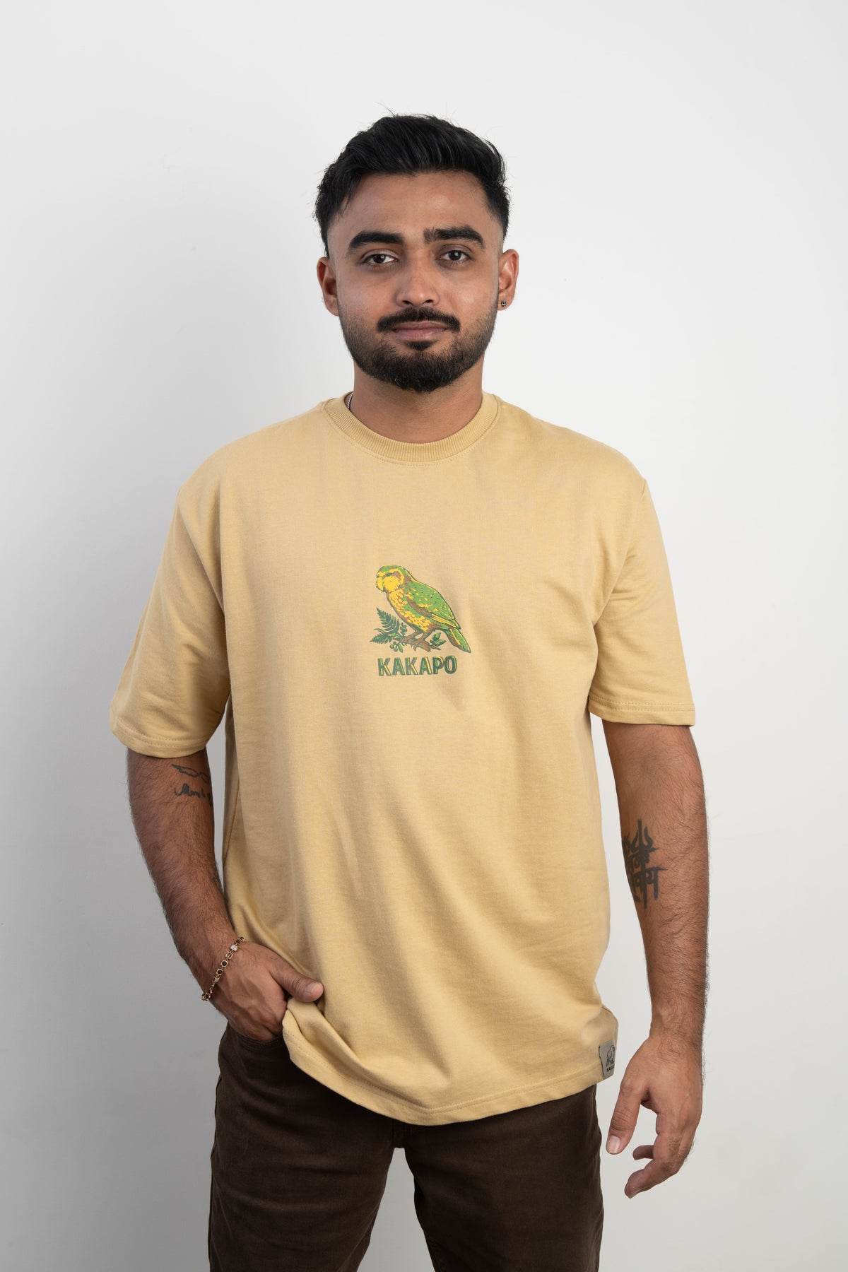 KAKAPO Oversized Graphic Printed